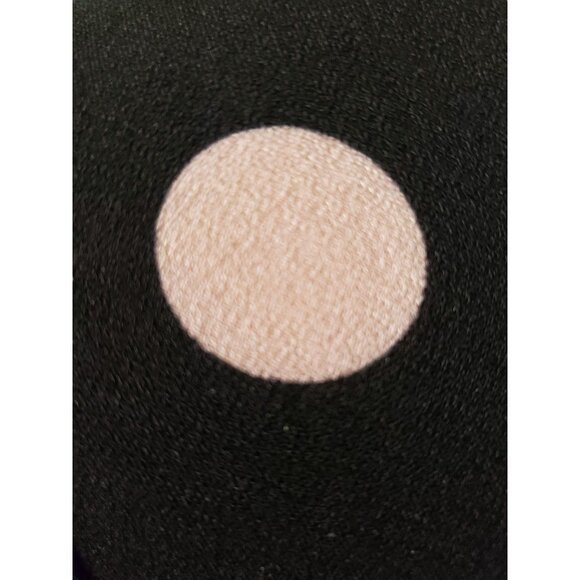 Adrianna Papell Pullover Women's Size Small Polka-Dot 3/4 Balloon Sleeved Blouse - Picture 3 of 14